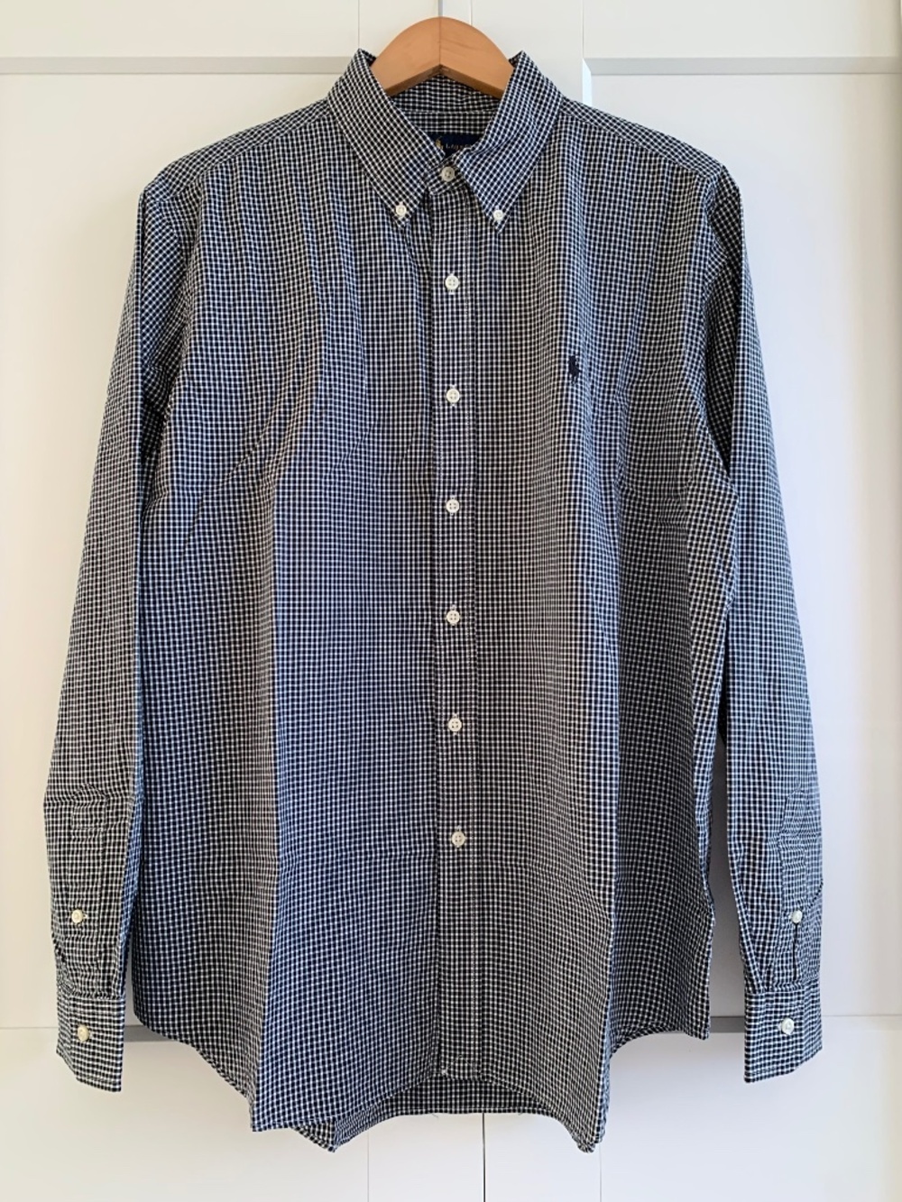 Ralph Lauren Long Sleeve Plaid Casual Button Down Shirt Men's size XL